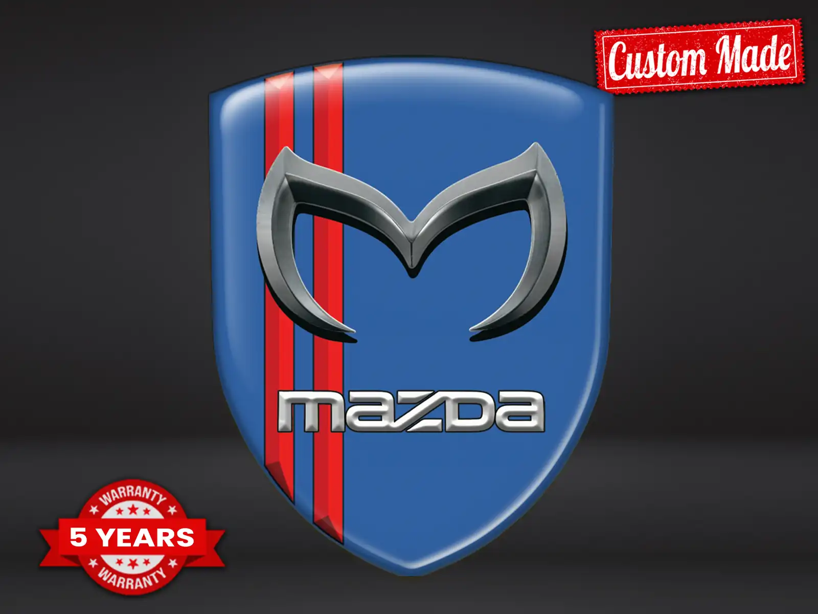 Mazda Bumper Sticker Printing Edition Star Professional